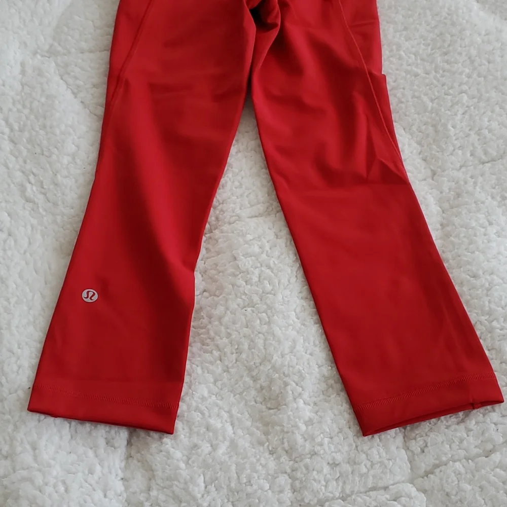 Lululemon Swift Speed HR Crop 21" Dark Red - Picture 11 of 17